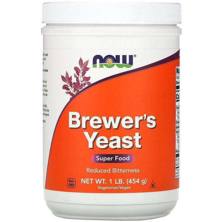 Пивные дрожжи NOW Foods Brewer's Yeast в порошке 454 г (1031458240)