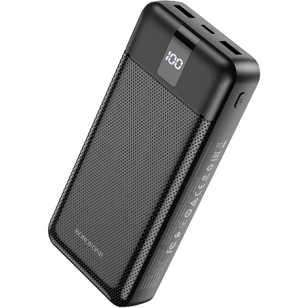Внешний аккумулятор Borofone BJ20A 20000 mAh 15W Black Внешний аккумулятор Borofone BJ20A 20000 mAh 15W Black