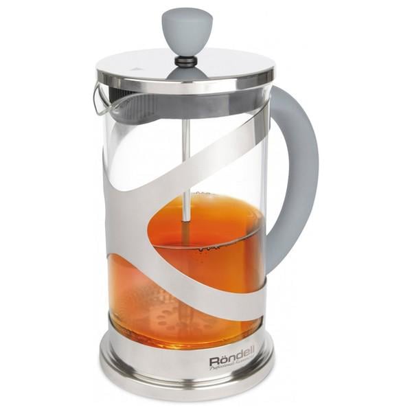 Френч-пресс Rondell Crystal 1 л Grey (RDS-840)