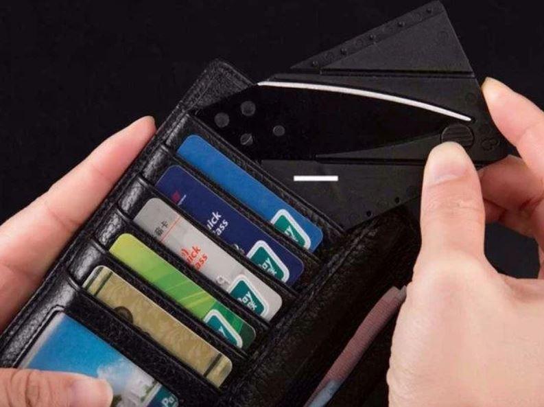 Ніж кишеньковий CardSharp Чорний - фото 3 Ніж кишеньковий CardSharp Чорний - фото 3