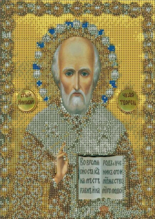 Алмазная Мозаика Emerald Craft Чудотворец 30x40 см (24226)