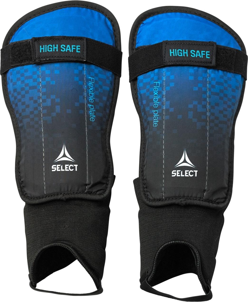 Щитки футбольные Select SHIN GUARD HIGH SAFE V23 XS Сине-черный (647320-212)