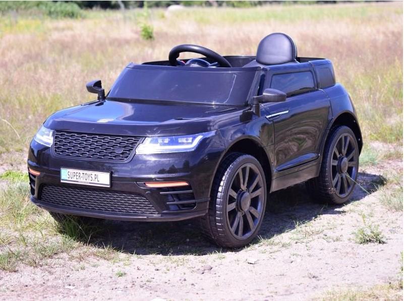 Дитячий електромобіль Land Rover на акумуляторі з пультом Чорний - фото 2