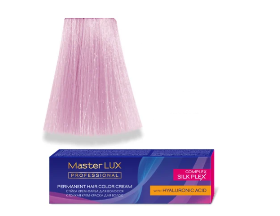 Крем-краска для волос стойкая Master LUX 12.65 специальный блонд 60 мл Фиолетово-красный Крем-краска для волос стойкая Master LUX 12.65 специальный блонд 60 мл Фиолетово-красный