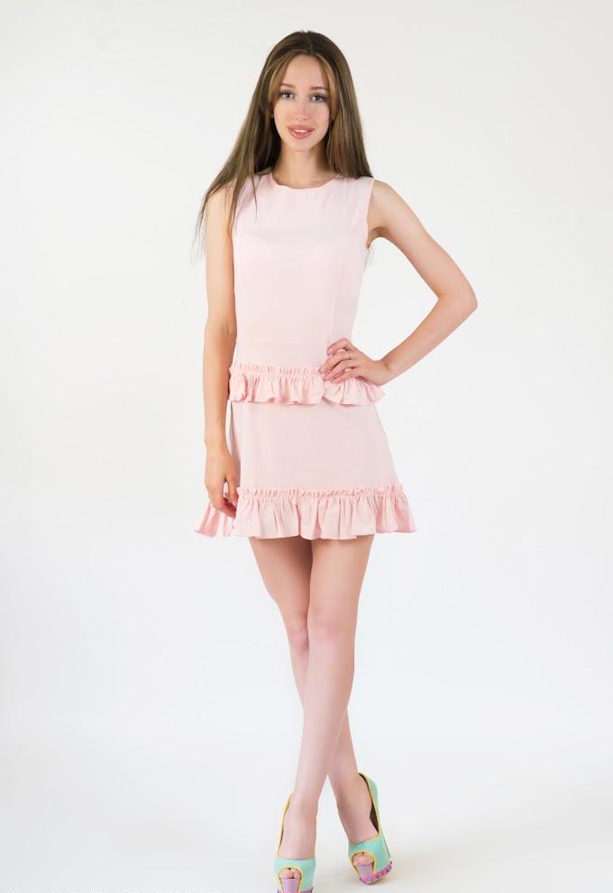 Сукня Podium Rosalina 21325-ROSE S Рожевий