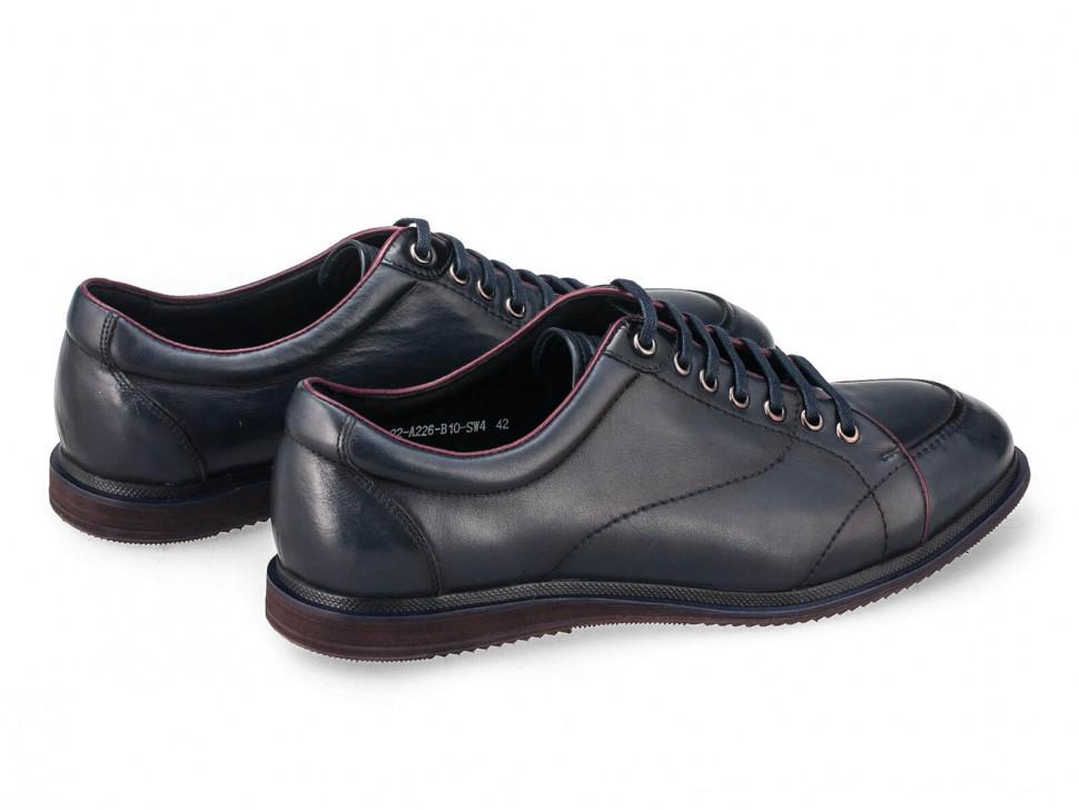 Туфли мужские Clemento 7181323 натуральная кожа р. 41 Темно-синий (17950) - фото 3 Туфли мужские Clemento 7181323 натуральная кожа р. 41 Темно-синий (17950) - фото 3