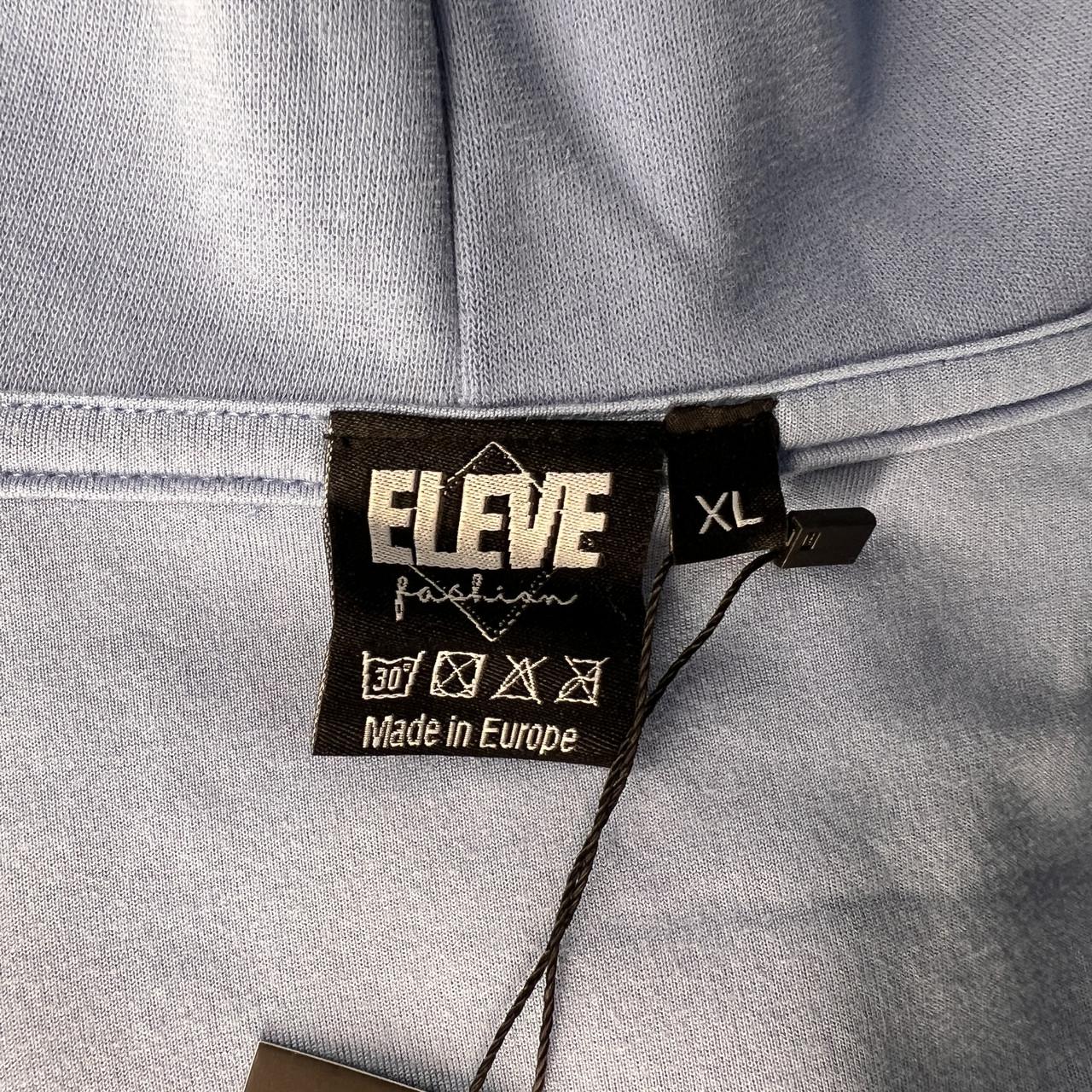 Худи из хлопка EleveFashion XL Голубой (2020893510) - фото 4