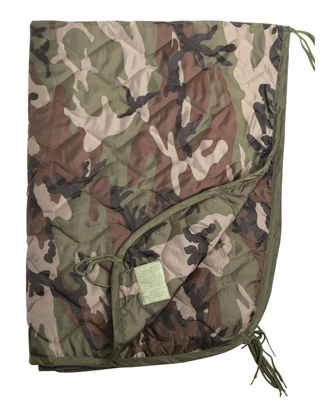 Підкладка надувна під пончо Mil-Tec для сну 210х150 см Французький камуфляж (14425024)