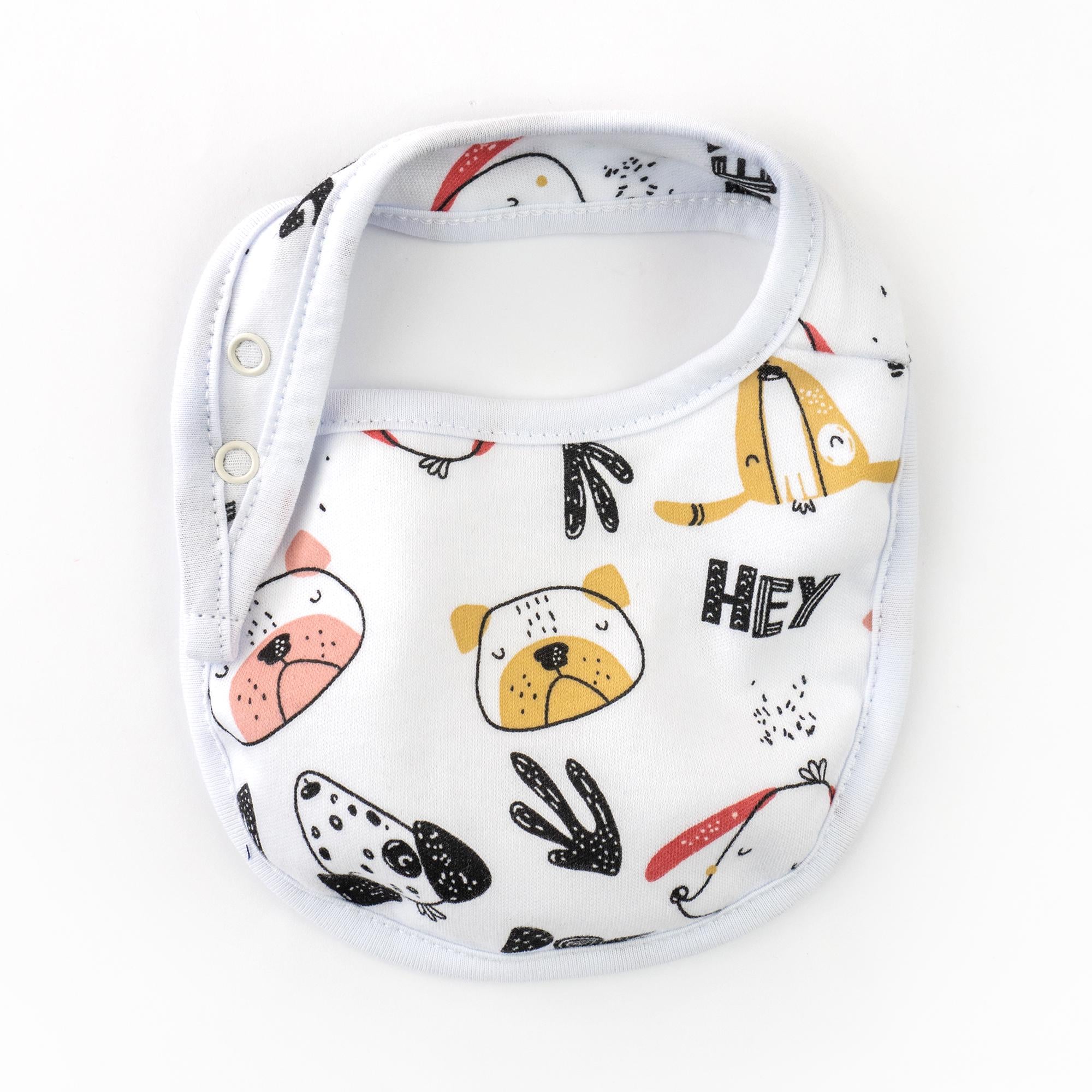 Слюнявчик для младенцев Dexter's Dogs 915513 на непромокаемой махре 0-3 м (7084613151)