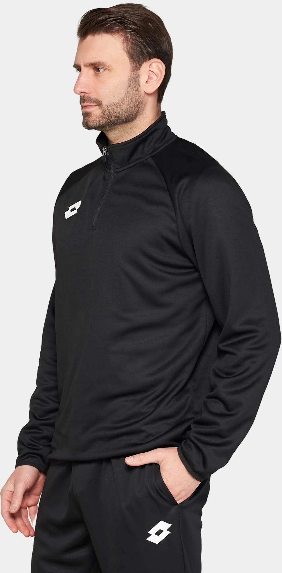 Реглан Lotto ELITE SWEAT HZ PL 216546/1CL M Чорний - фото 5