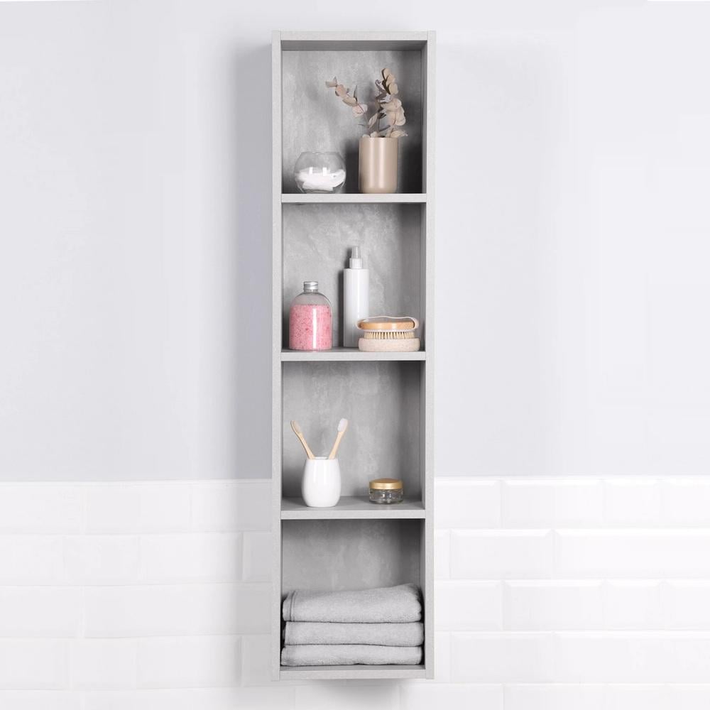 Пенал-стеллаж подвесной MVK Vostok Lite 40 В1 400х250х1200 мм Бетонный камень 8093bt) - фото 3 Пенал-стеллаж подвесной MVK Vostok Lite 40 В1 400х250х1200 мм Бетонный камень 8093bt) - фото 3