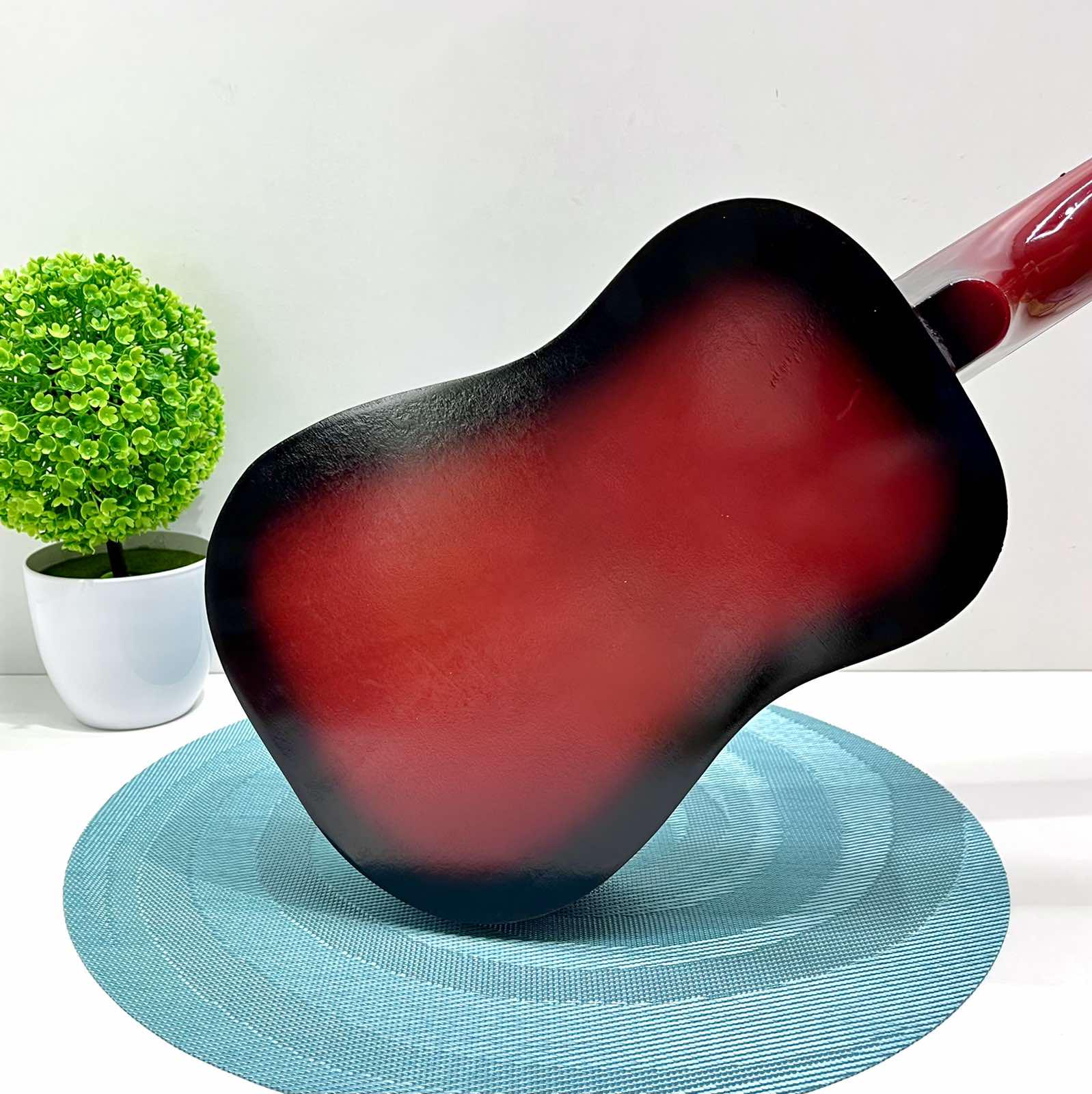 Гитара деревянная детская 6 струн Красный (M 1369) - фото 10