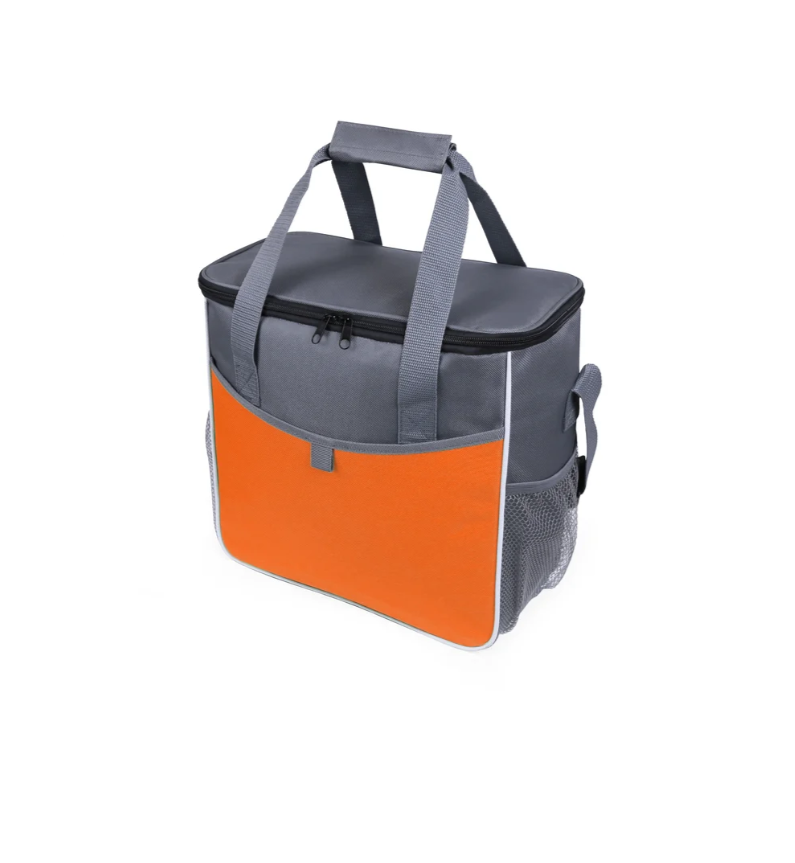 Термосумка WW01352 40х25х29 см Серо-оранжевый (MPH029767) Термосумка WW01352 40х25х29 см Серо-оранжевый (MPH029767)