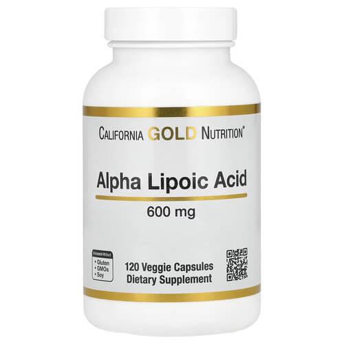 Альфа-ліпоєва кислота CGN Alpha Lipoic Acid 600 мг 120 Capsules (CGN-01364)