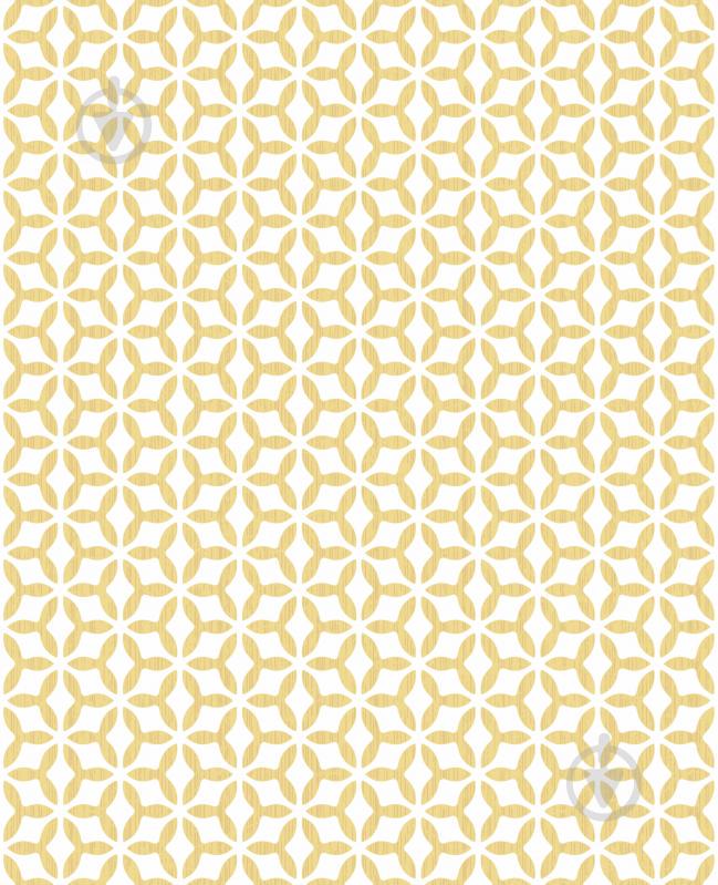 Флизелиновые обои GRAHAM & BROWN SYMMETRY Желтые-Белые (Обои 32-732)