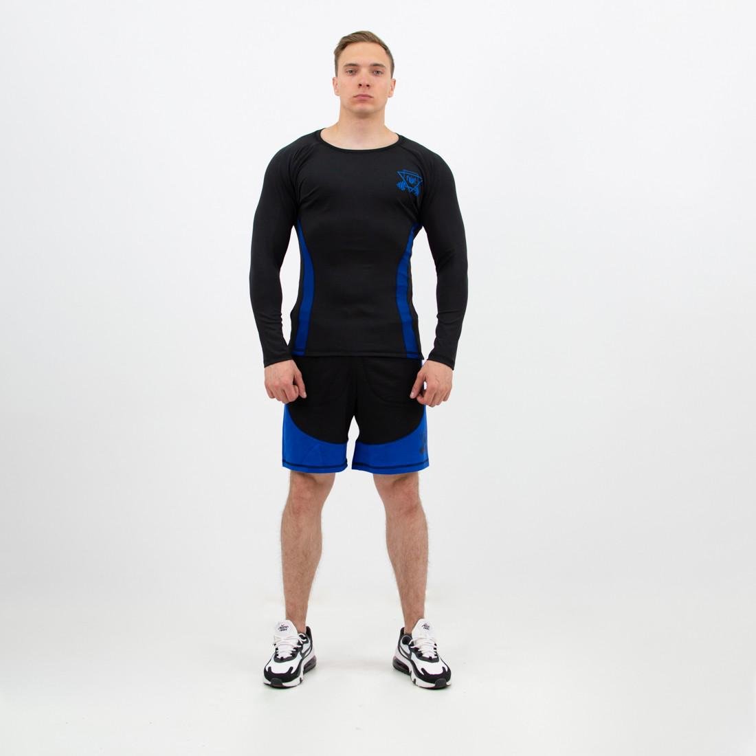 Шорти спортивні чоловічі fitU Shock blue XL (22SHSBXL) - фото 3