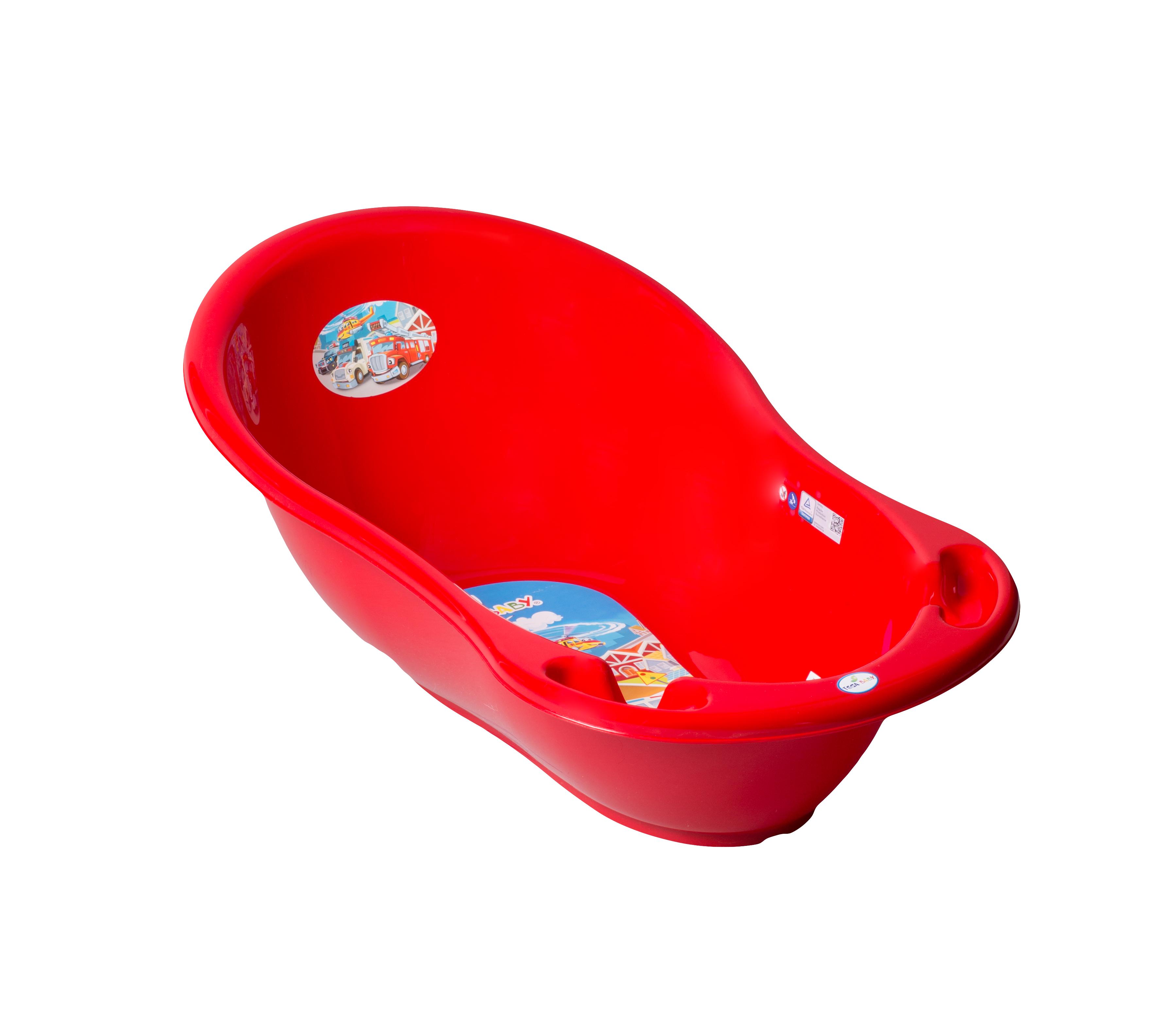 Ванночка детская Tega Baby 86 см Авто Красный (CS-004-121)