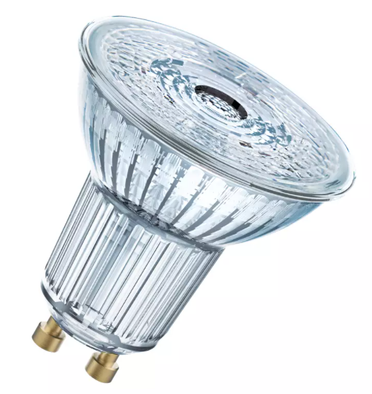 Лампа світлодіодна Osram рефлекторна 4,5W 230 V 350 lm 3000K 690cd GU10 DIM (4058075608290)