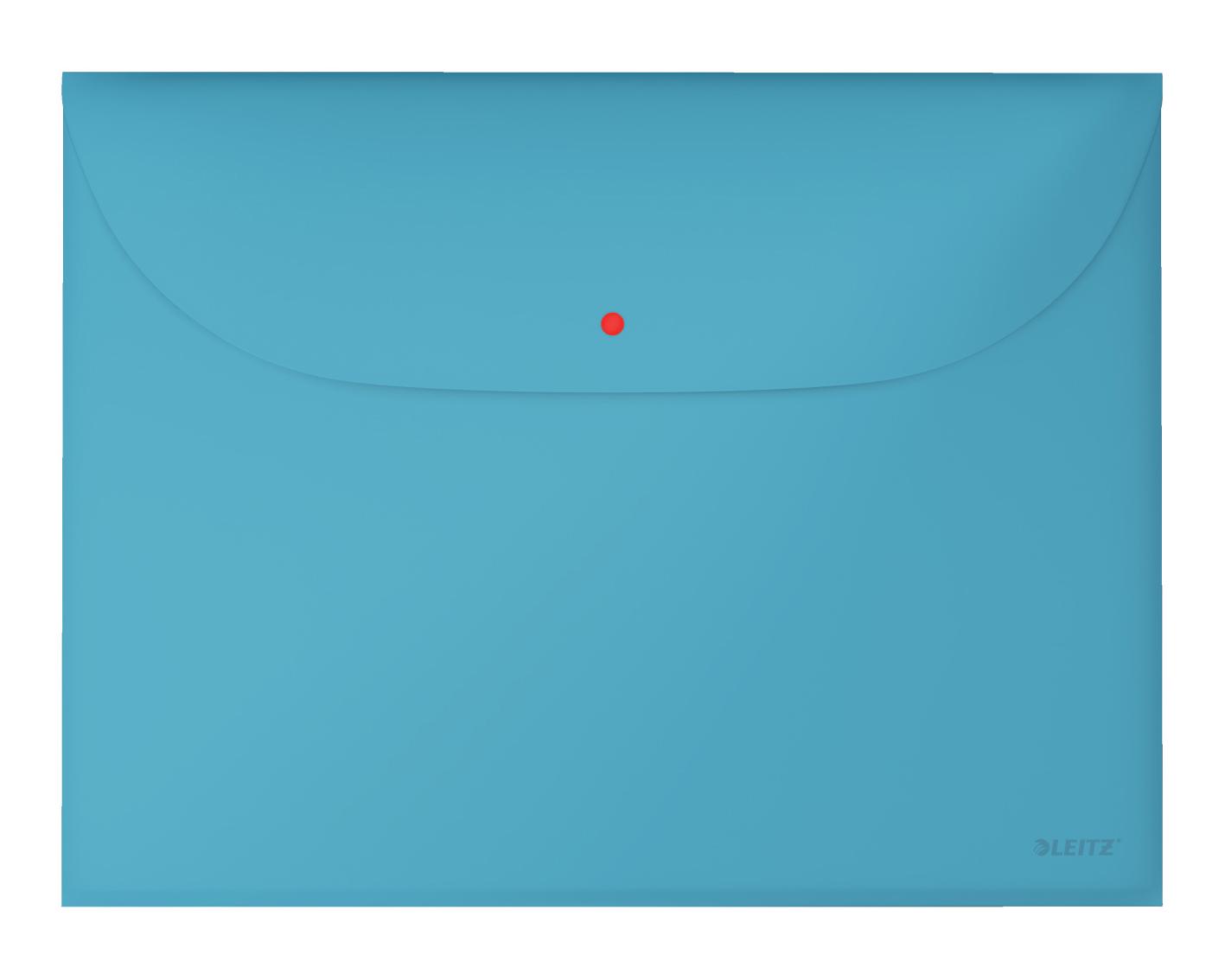 Папка-конверт Leitz Cosy А4 на кнопці Синій (4709-00-61)