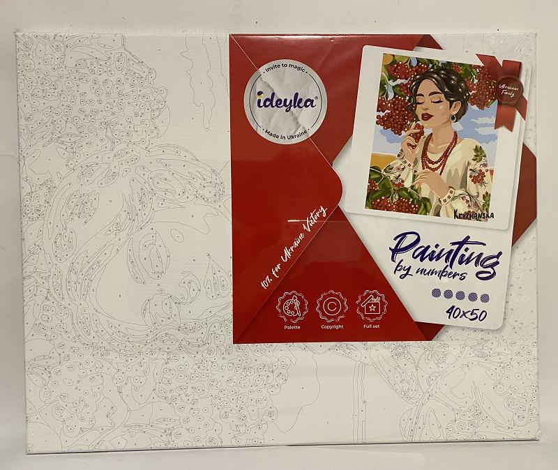 Картина за номерами KHO 4575 Красная калина 40х50 см (4575)