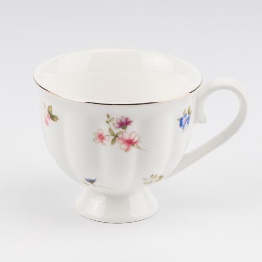 Набор чашек с блюдцами Цветочный вальс 230 мл на 6 персон (90921) - фото 3 Набор чашек с блюдцами Цветочный вальс 230 мл на 6 персон (90921) - фото 3