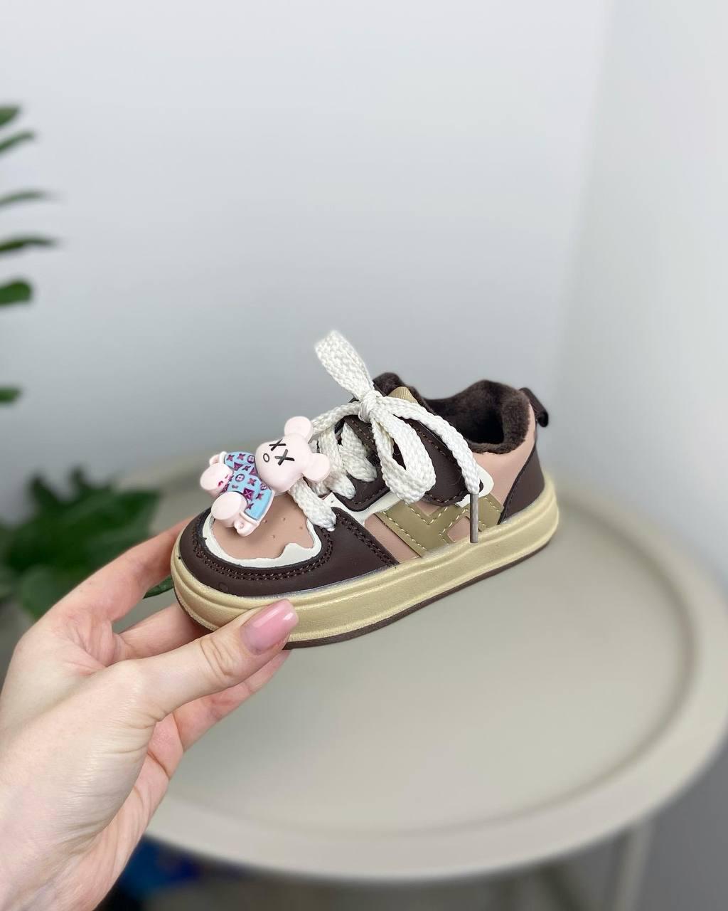 Ботинки осенние детские р. 19 Бежевый (794) - фото 6