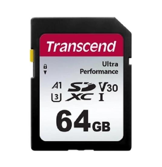 Карта памяти Transcend TS64GSDC340S 64 Гб - фото 1