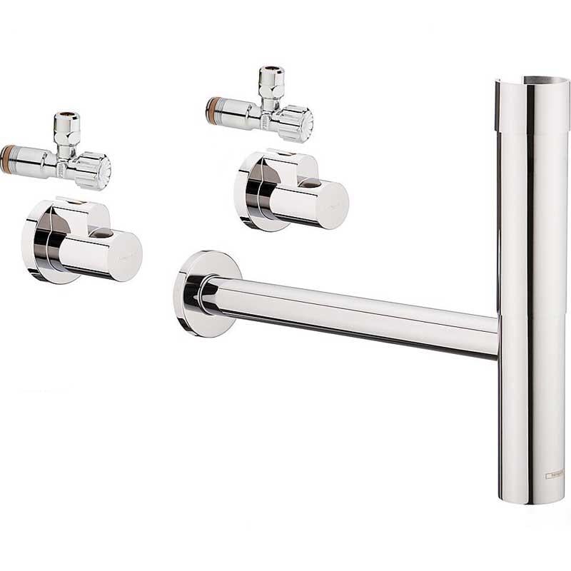 Сифон для раковины Hansgrohe Flowstar 52120000 1 1/4" впуск Хром (143846)