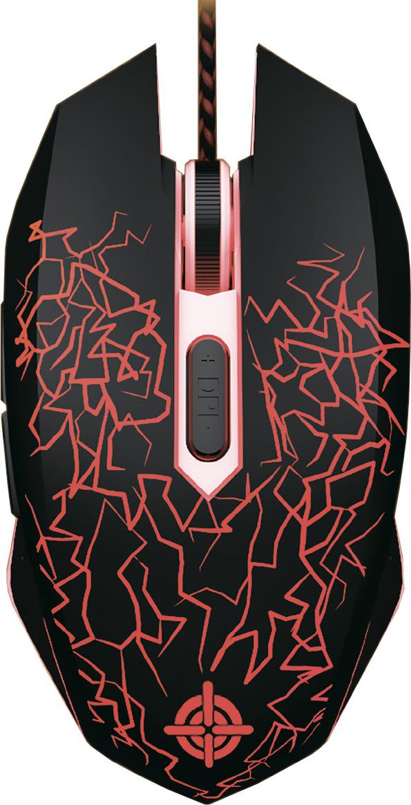 Компьютерная мышка проводная GamePro GS347 с подсветкой и ковриком Black (26449641) - фото 2 Компьютерная мышка проводная GamePro GS347 с подсветкой и ковриком Black (26449641) - фото 2