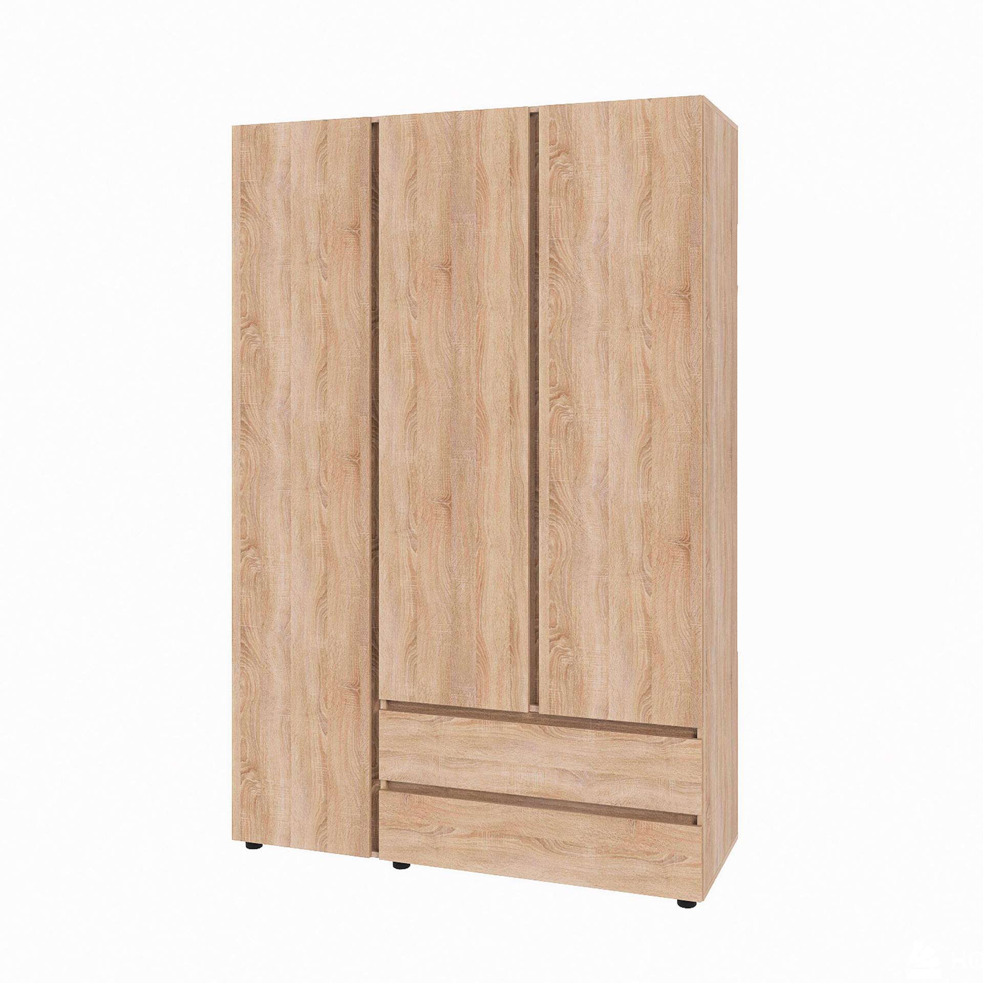 Шкаф Everest Лайт ШЛ-3 1365х500х2080 мм Сонома (11153) - фото 1