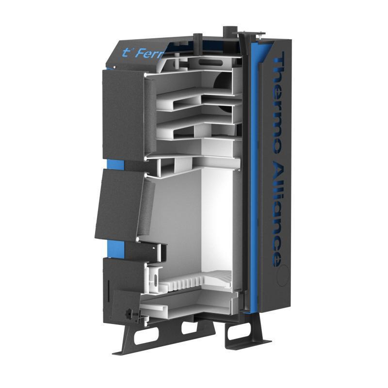 Котел твердотопливный стальной Thermo Alliance Ferrum V 5.0 FSF 12 (SD00054011) - фото 5 Котел твердотопливный стальной Thermo Alliance Ferrum V 5.0 FSF 12 (SD00054011) - фото 5