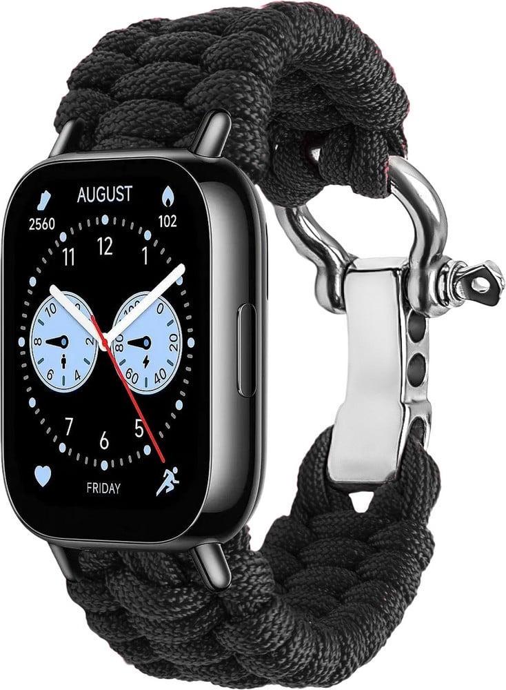 Ремешок из паракорда Ruper для смарт-часов Redmi Watch 5 Lite/5 Active Black (40514-2B) Ремешок из паракорда Ruper для смарт-часов Redmi Watch 5 Lite/5 Active Black (40514-2B)