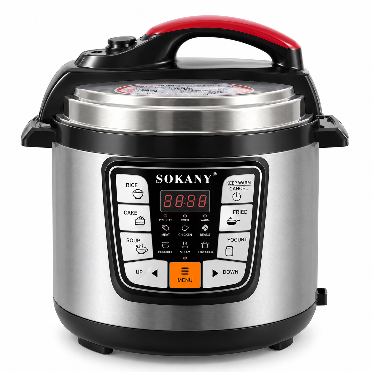 Мультиварка-скороварка Sokany SK-2401 6 л (38079630) Мультиварка-скороварка Sokany SK-2401 6 л (38079630)