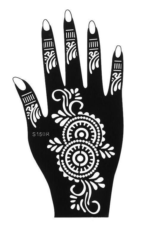 Трафарет для тату S150R для правої руки (2273995585)