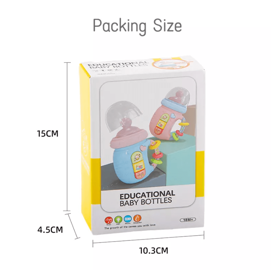 Игрушка развивающая музыкальная бутылочка-телефон 5в1 Голубой (10187) - фото 24 Игрушка развивающая музыкальная бутылочка-телефон 5в1 Голубой (10187) - фото 24