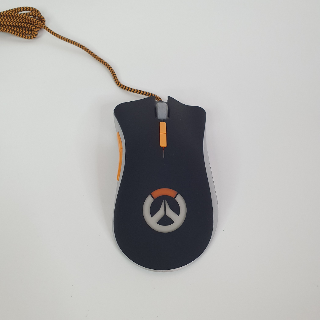 Мышь проводная USB RAZER DeathAdder OVERWATCH с подсветкой 16000 dpi (R90161-Z) - фото 8