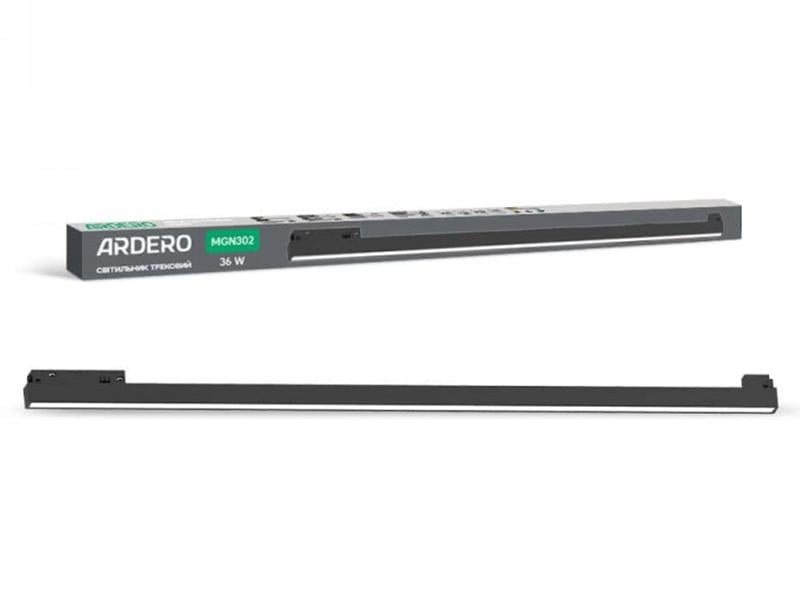 Светильник светодиодный магнитный трековый Ardero MGN302 4000K 110° 36 Вт Черный (9939)