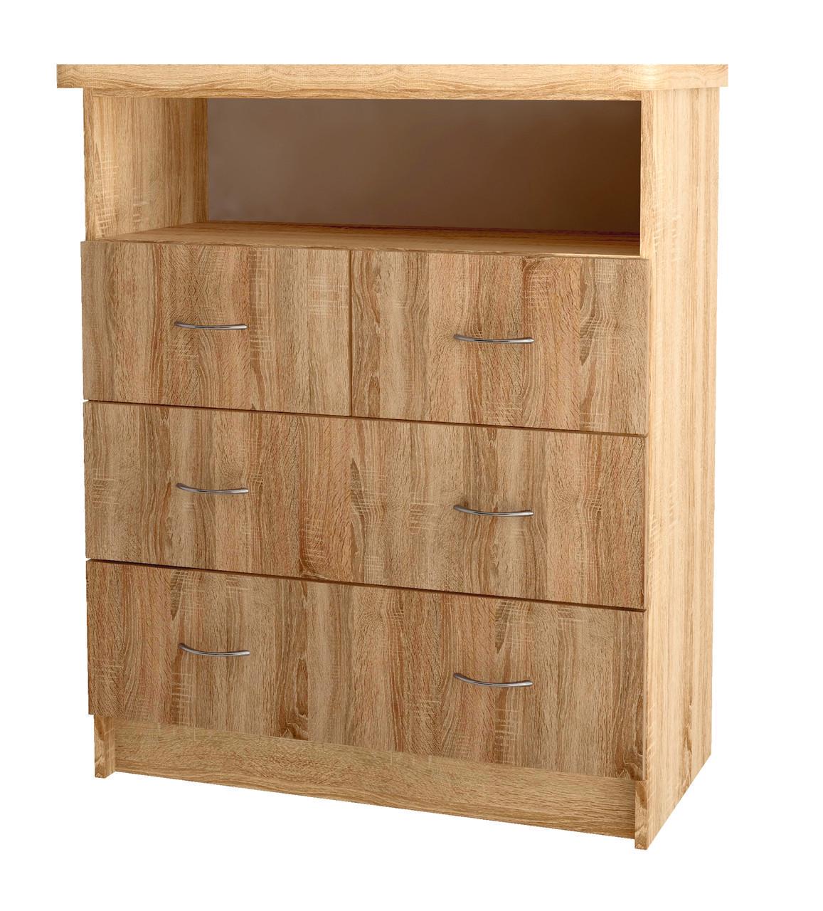 Комод МАКСИ-Мебель Кантри плюс Дуб сонома (9666)