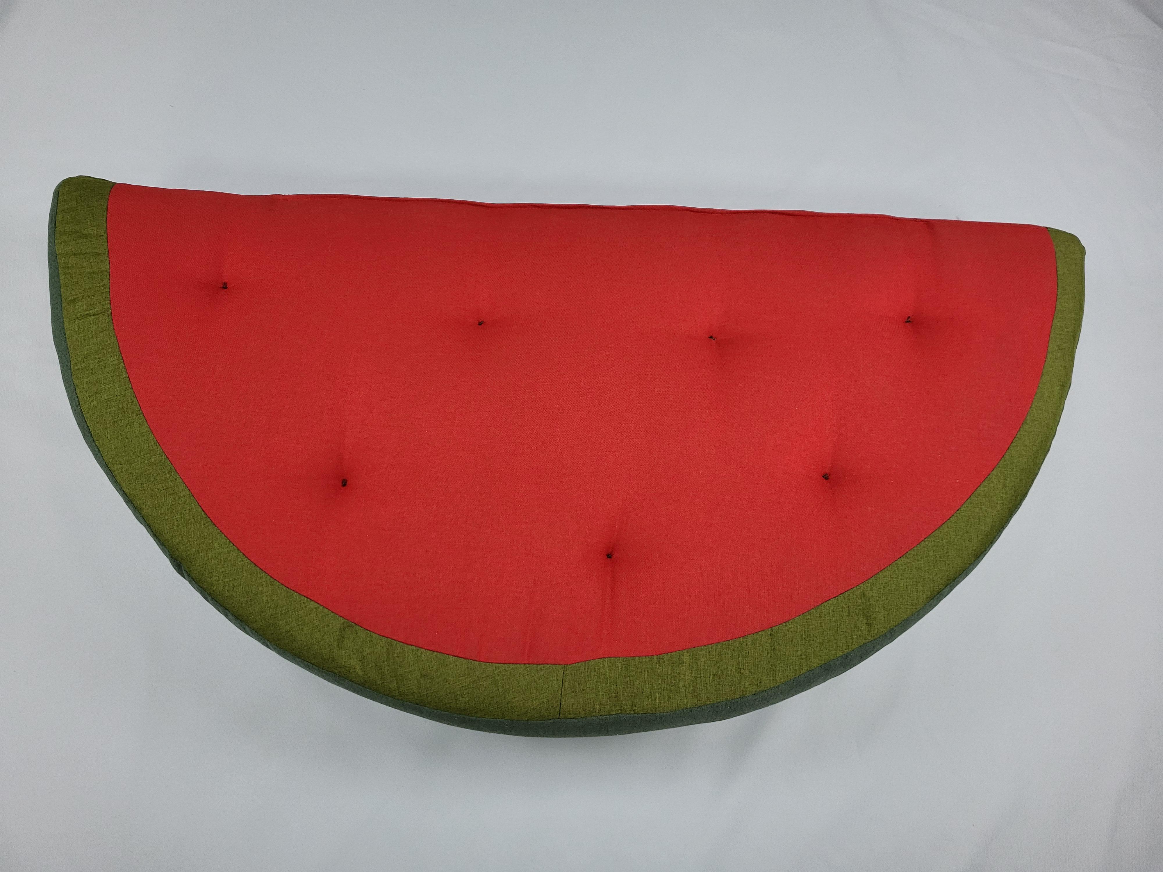 Матрас-коврик детский в виде арбуза Ø 110 см (1950875358) - фото 2