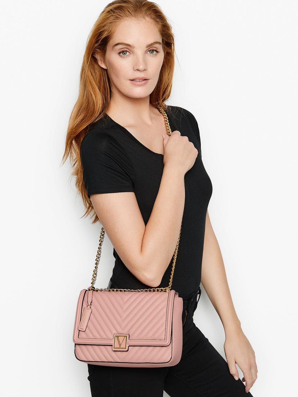 Жіноча сумочка Victoria's Secret Medium Crossbody Bag Рожевий (2176808060) - фото 5