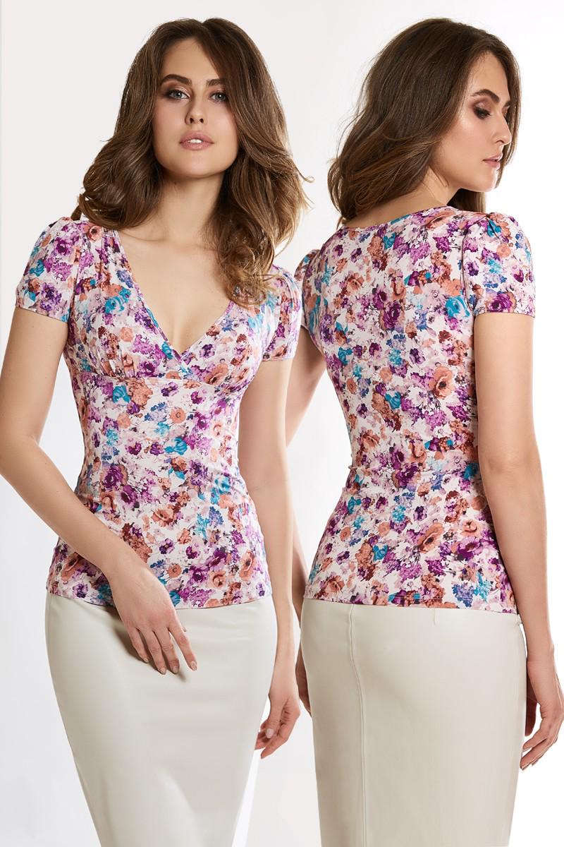 Блуза Anabel Arto р. 44/M Фиолетовый (67750) - фото 2