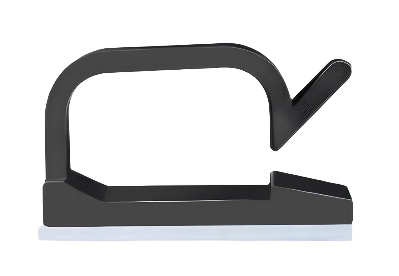 Органайзер-фіксатор для кабелю Captain 3М самоклеючий 1 шт. S Чорний (563230275)