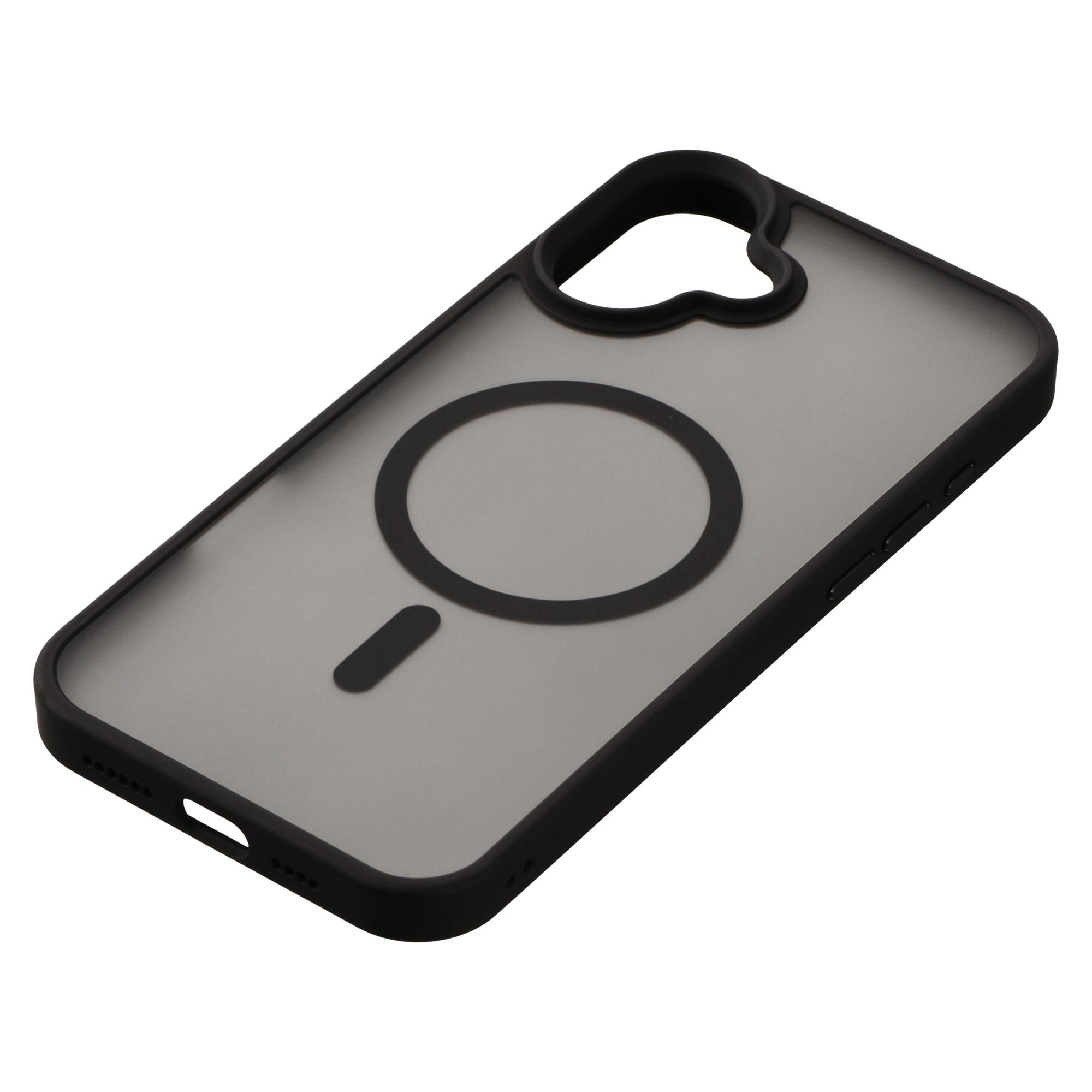 Чехол для телефона 2E Basic для iPhone 16 Plus Soft Touch MagSafe Cover Черный (2E-IPH-16PL-OCLS-BK) - фото 3 Чехол для телефона 2E Basic для iPhone 16 Plus Soft Touch MagSafe Cover Черный (2E-IPH-16PL-OCLS-BK) - фото 3