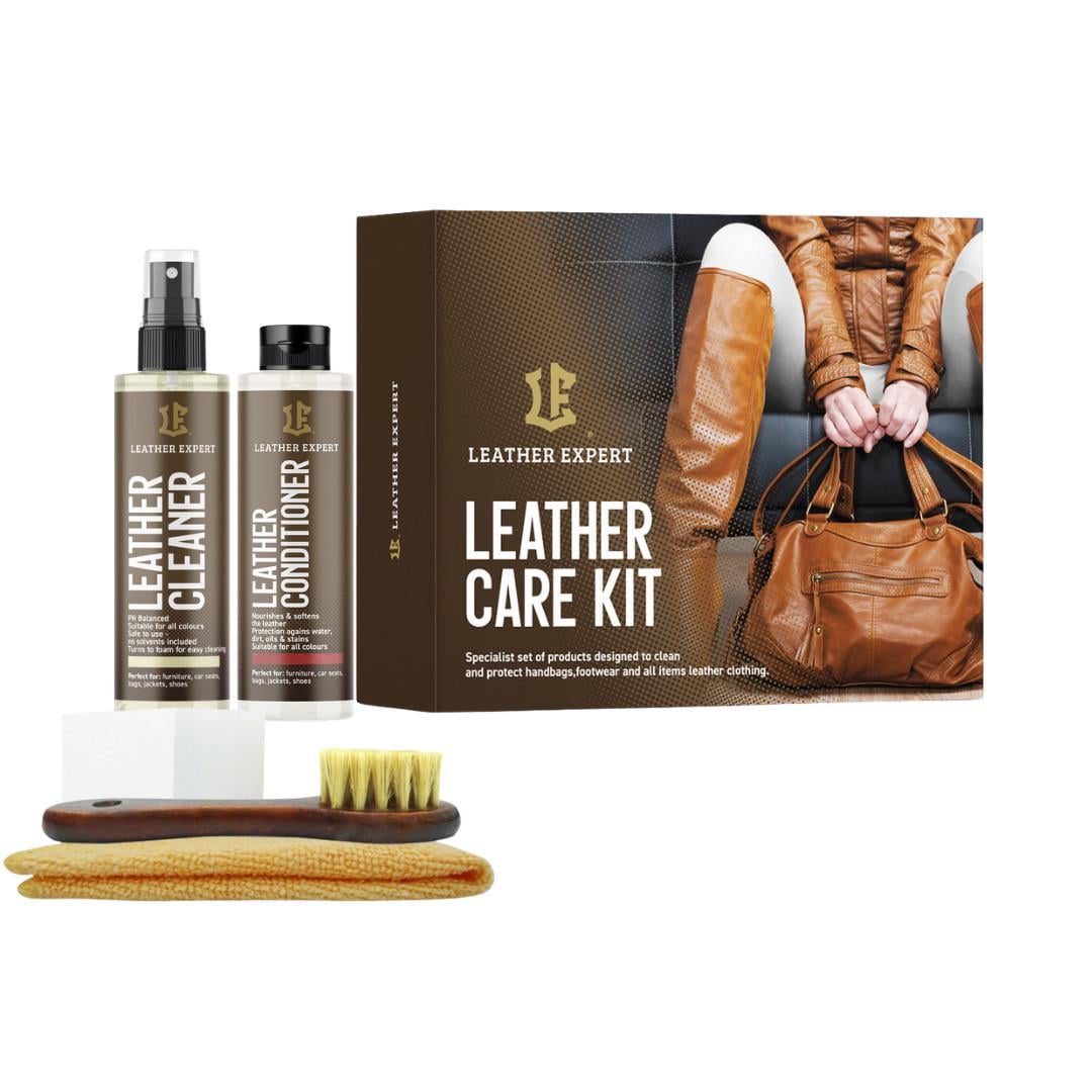 Комплект для очищення й догляду за шкірою Leather Expert Care Kit 2x100 мл
