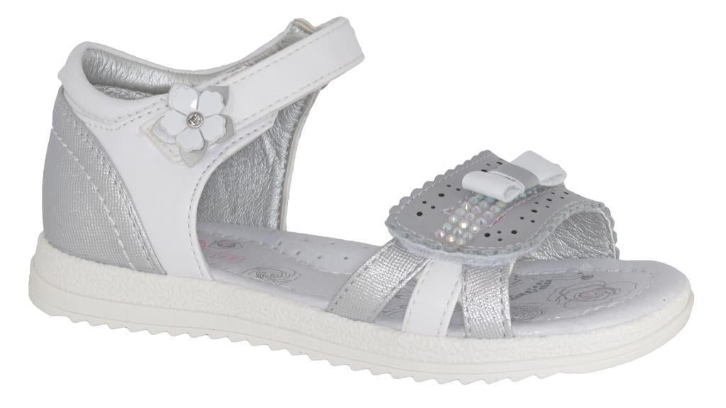 Cандали для девочек 5276 р. 26 Серебристый
