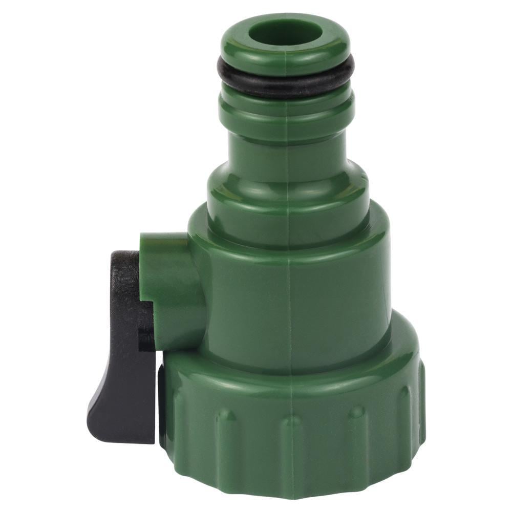 Кран запорный Grad ABS с внутренней резьбой 3/4" с адаптером на коннектор 1/2" (5016985)