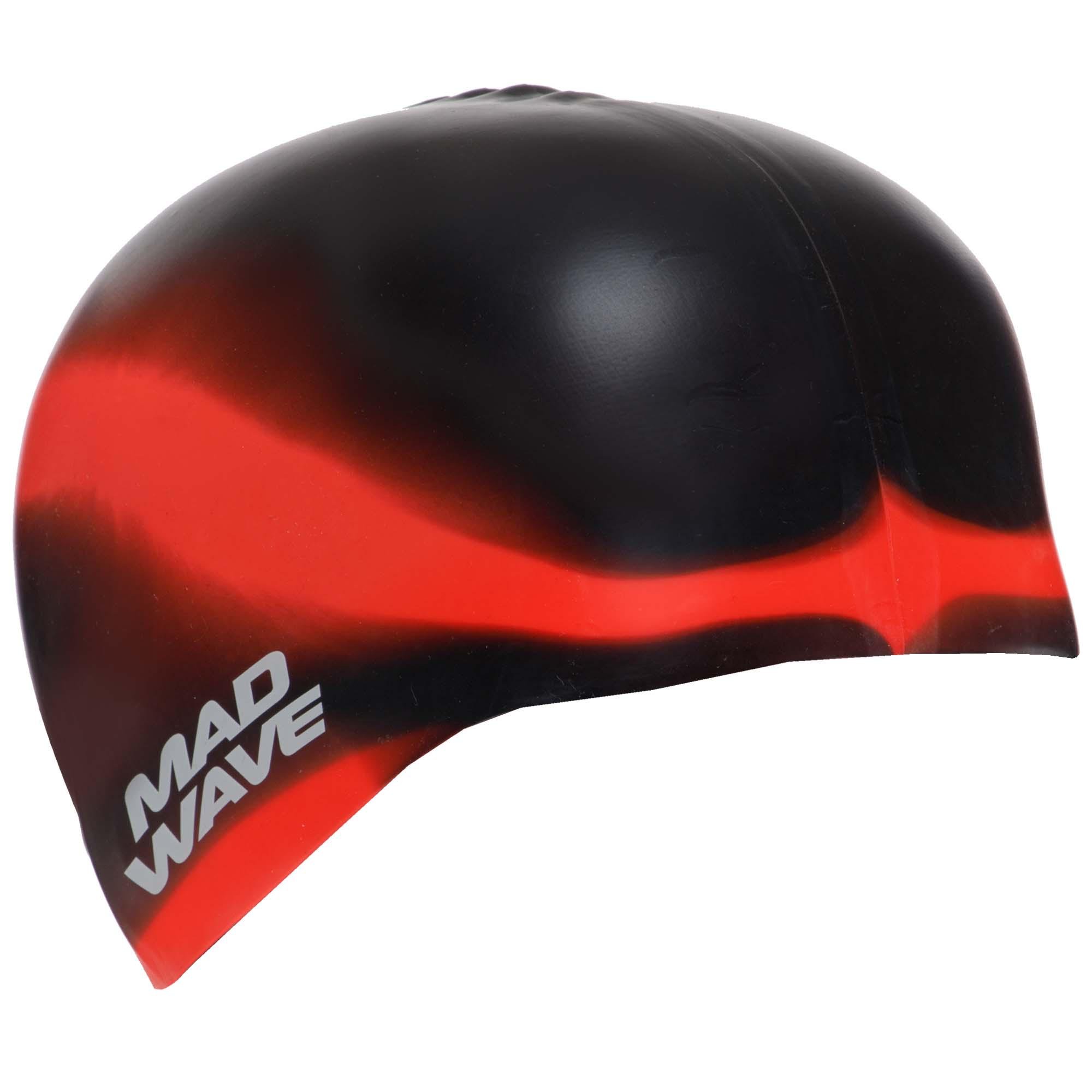 Шапочка для плавания для взрослых MadWave MULTI M053001 силиконовая Красный (M053001_Красный) - фото 3 Шапочка для плавания для взрослых MadWave MULTI M053001 силиконовая Красный (M053001_Красный) - фото 3