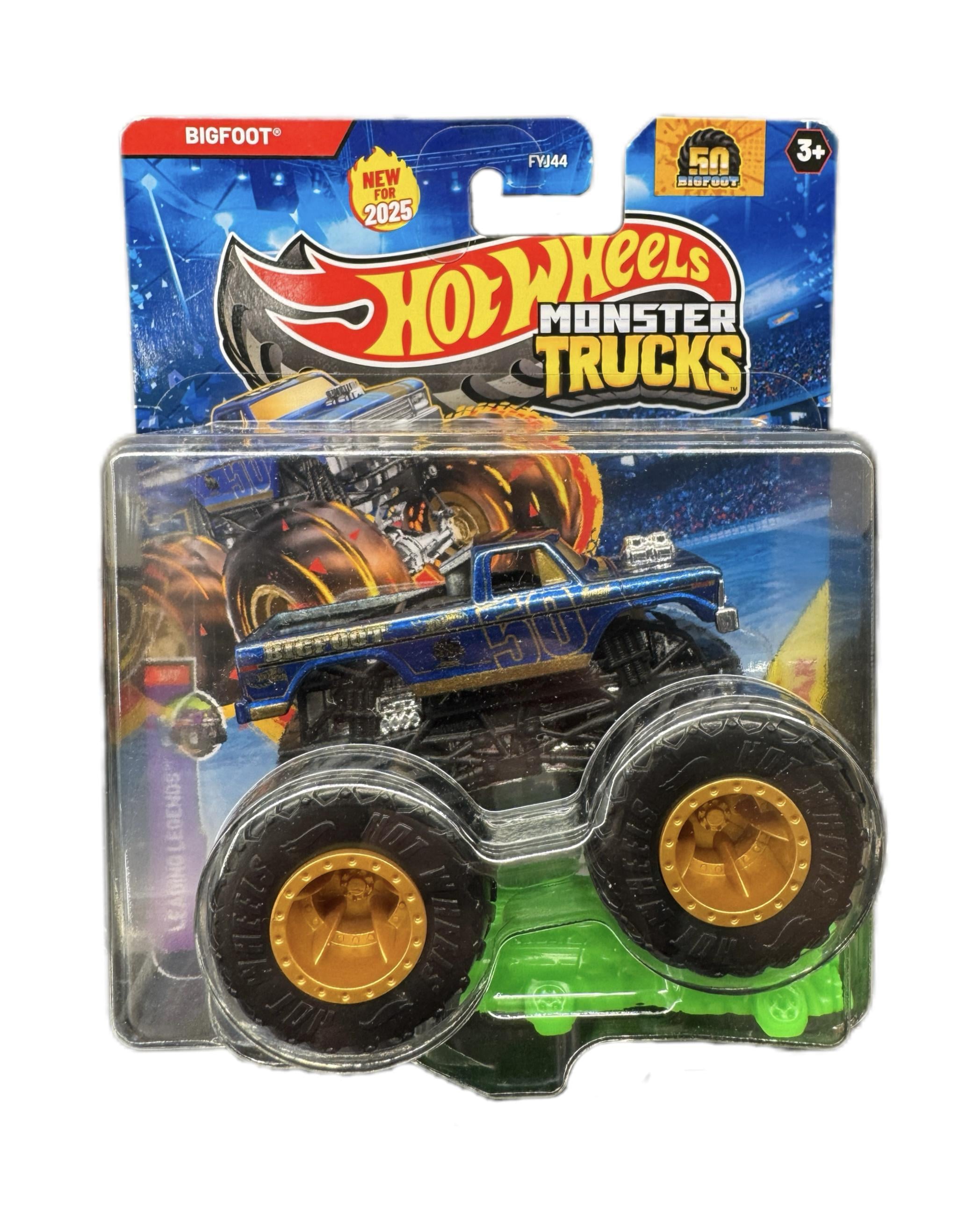 Игрушка-внедорожник Hot Wheels Monster truck Bigfoot 2025