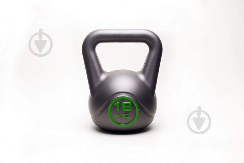 Гиря WCG 16 кг для кроссфита Серая (200.000.007)