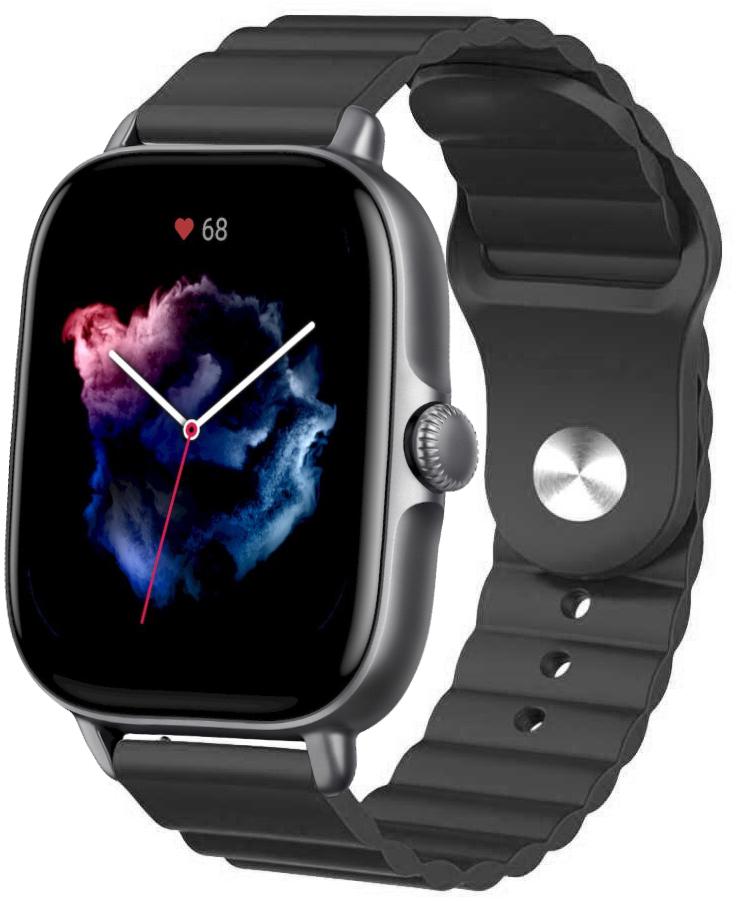 Ремешок Wave для Amazfit GTS 3 Black (23741-2B)